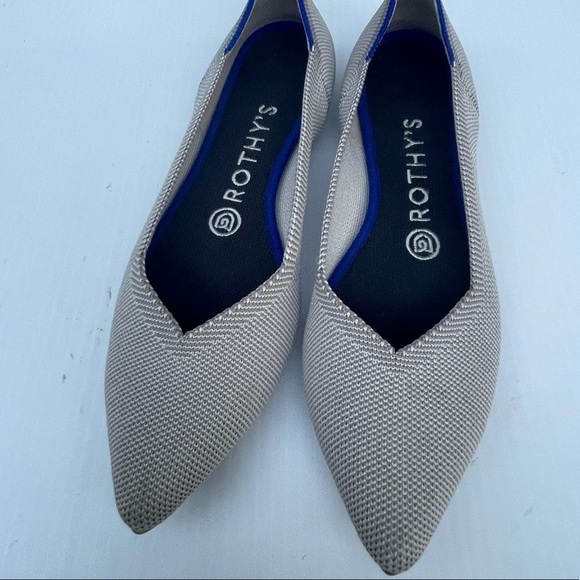 Rothy’s Flax birdseye the Point Flats RETIRED - Picture 5 of 15